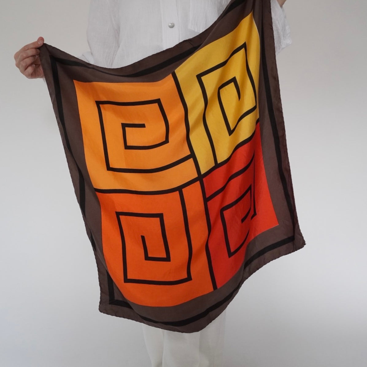 80s Pattern Scarf