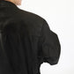 90s Leather × Nylon Jacket