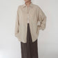 90s Cotton×Linen Shirt