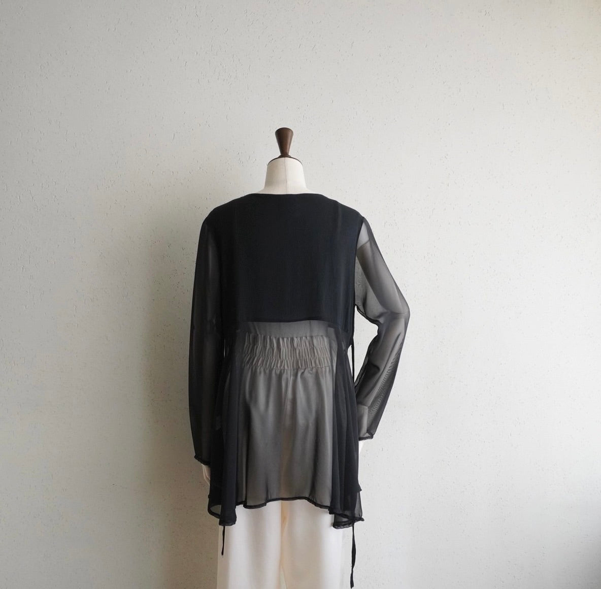 90s EURO Design Sheer Blouse