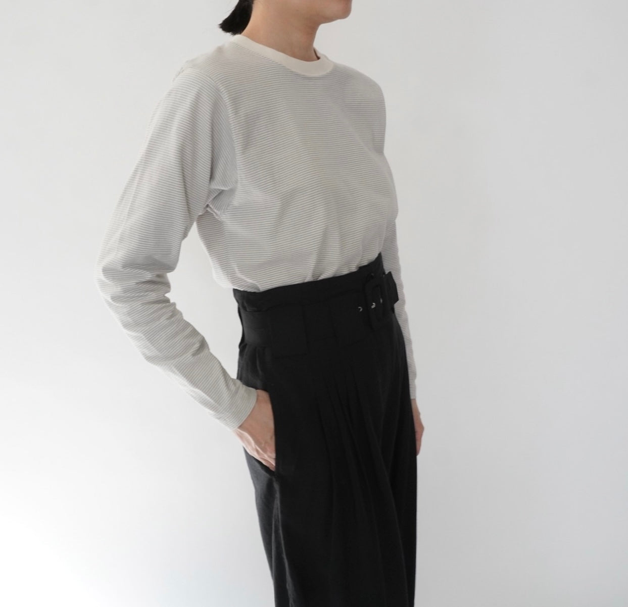 90s Design Striped Top