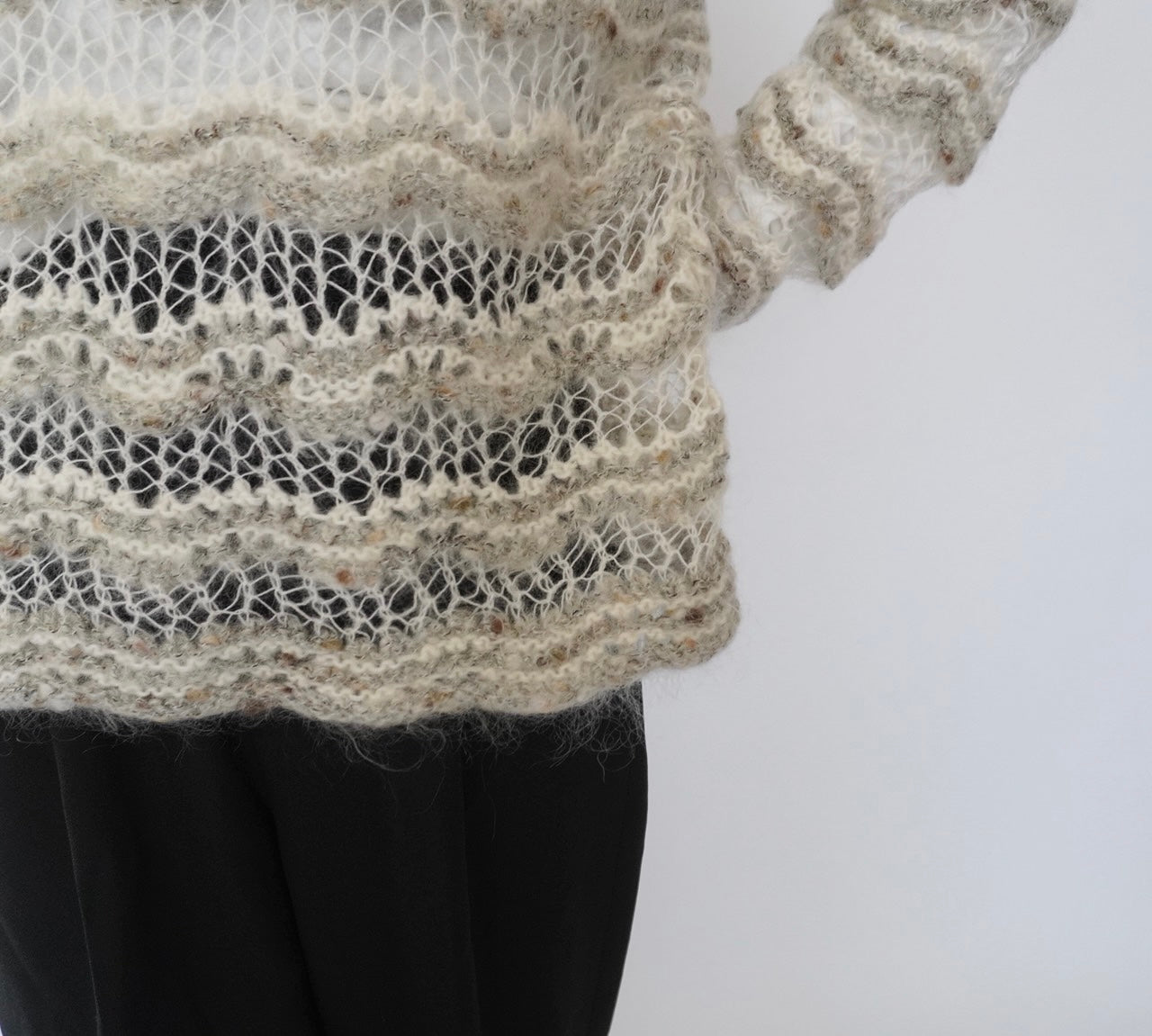 90s Design Mohair Knit