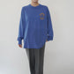 90s Printed Long T-shirt Made in USA