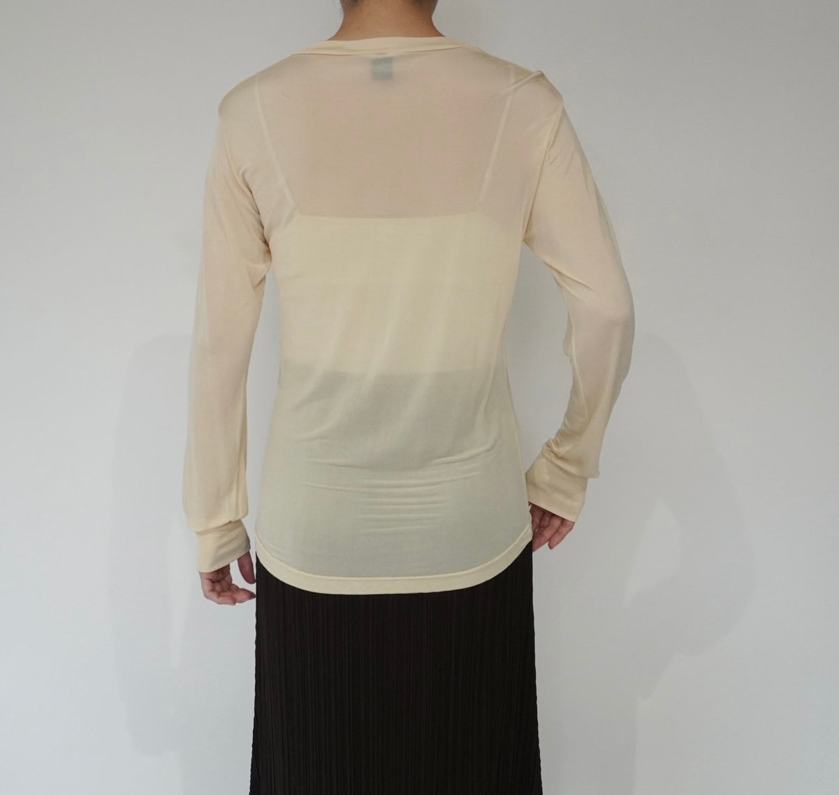 90s Sheer Silk Top