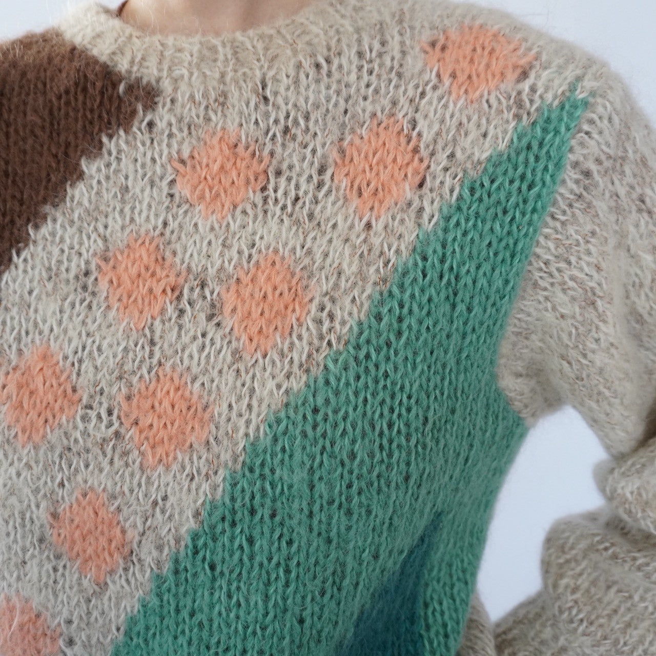 80s EURO Design Mohair Knit