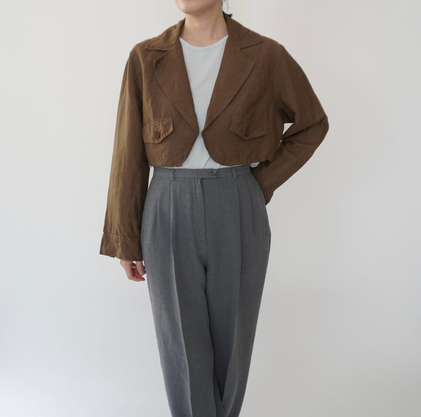 90s Cropped Light Jacket