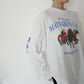 90s Long Sleeves Printed T-shirt Made in USA