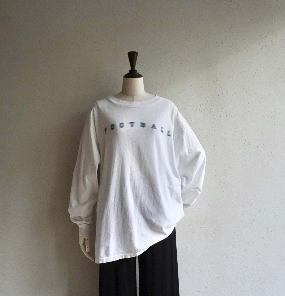 90s Printed Long Sleeves T-shirt Made in USA