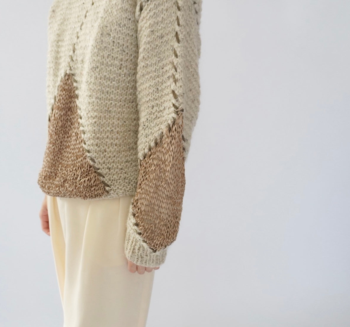 80s Woven Mohair Knit Made in Italy