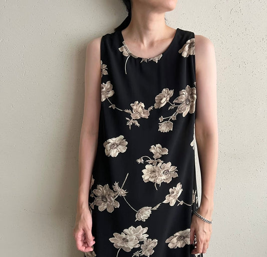 90s Printed Dress