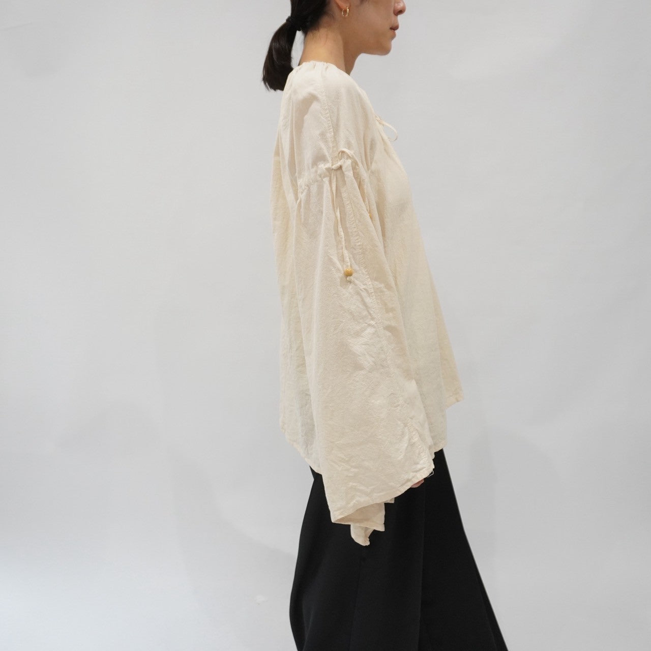 90s Cotton Ivory Tunic