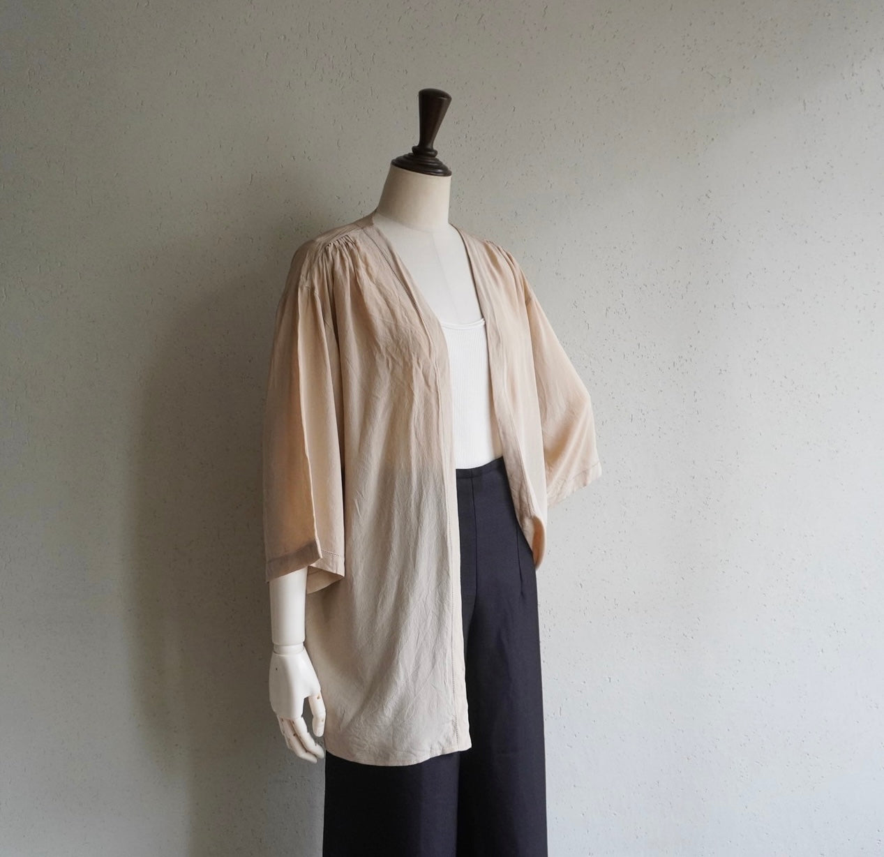 80s Silk Robe Made in Italy