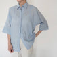 90s Striped Blue Shirt