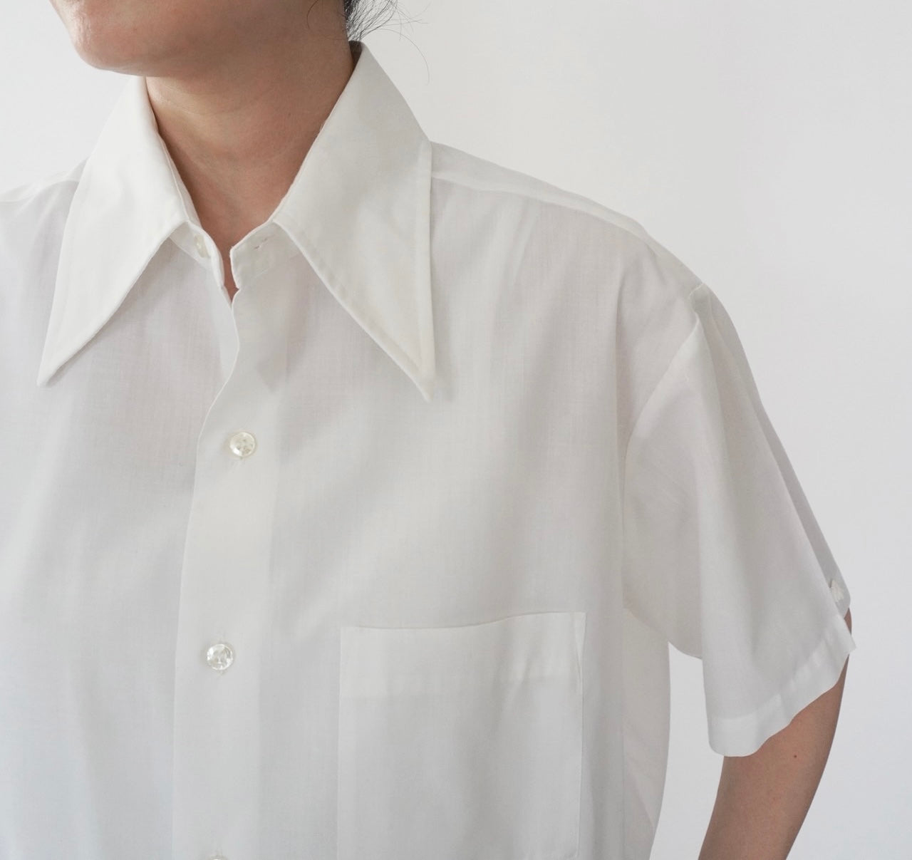 70s White Shirt