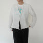 90s Pleated Cardigan Made in USA