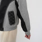 90s  Two Tone Design Light Jacket