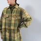80s Plaid Fringe Design jacket Made in Italy