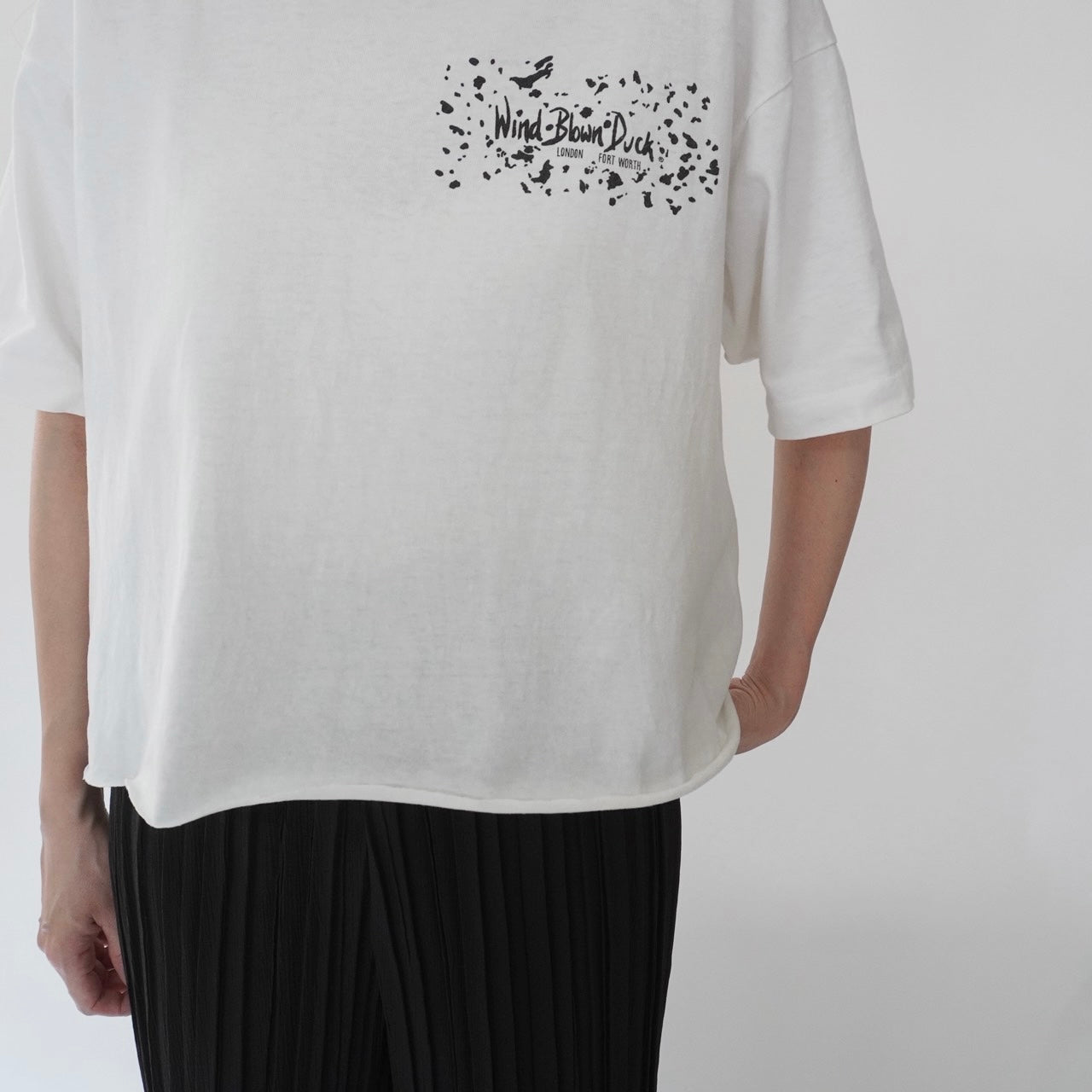 90s Printed Cut Off T-shirt Made in USA