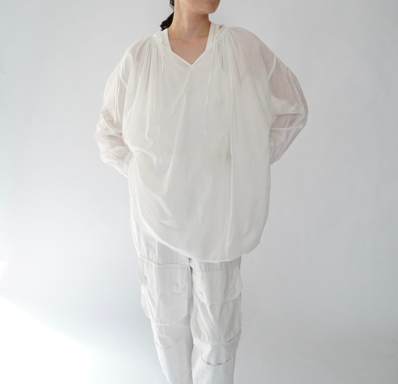 90s Cotton Tunic Made in USA