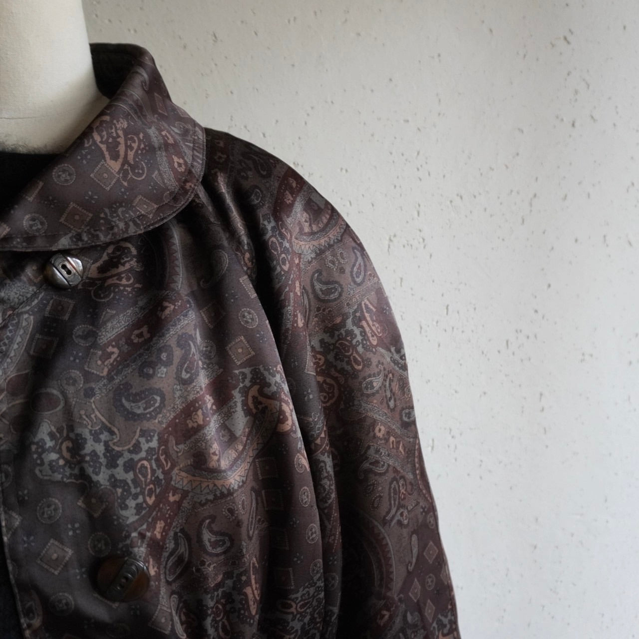 90s Paisley Cropped Jacket Made in Italy