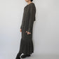 80s Design Rayon Pattern Dress Made in USA