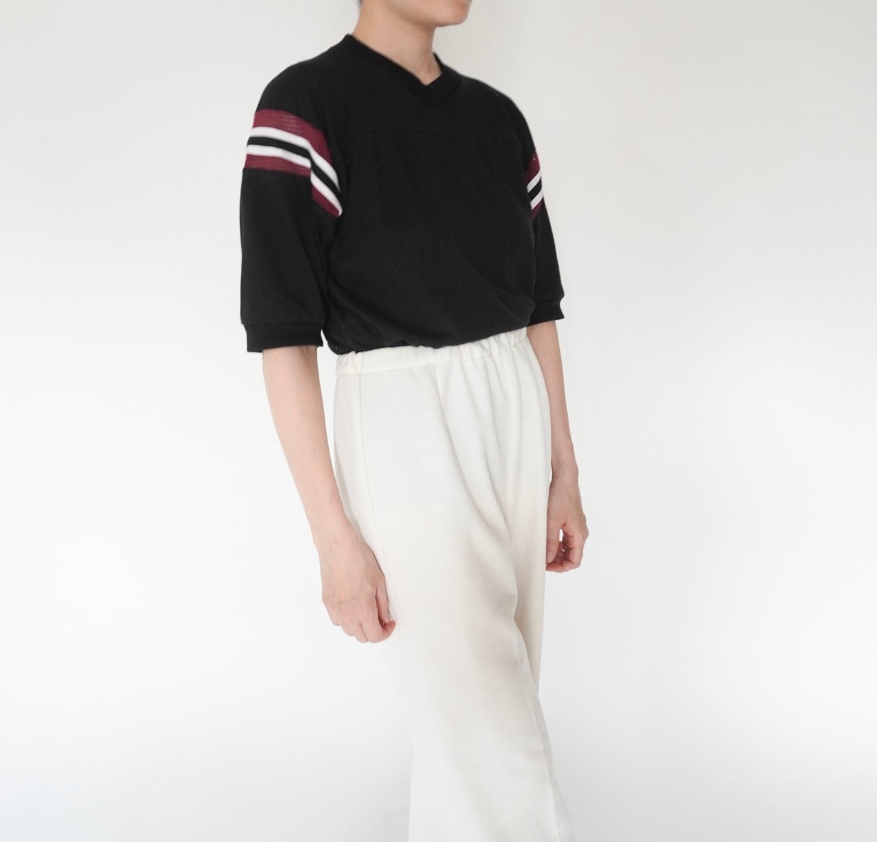 80s Mesh Design T-shirt