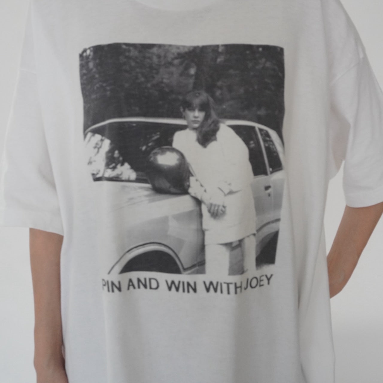 90s Photo Printed T-shirt Made in USA
