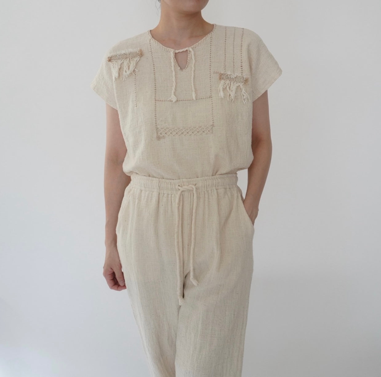 70s Fringe Design Top