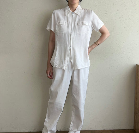 90s EURO Zipped Shirt