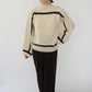 80s＂Rodier Paris" Design Knit