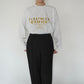 90s Printed Long Sleeves  T-shirt Made in USA