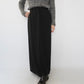 90s Black Maxi Skirt Made in USA