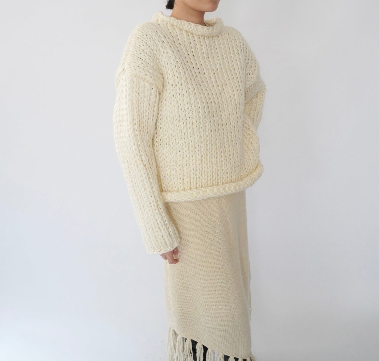 60s  Hand Made Knit