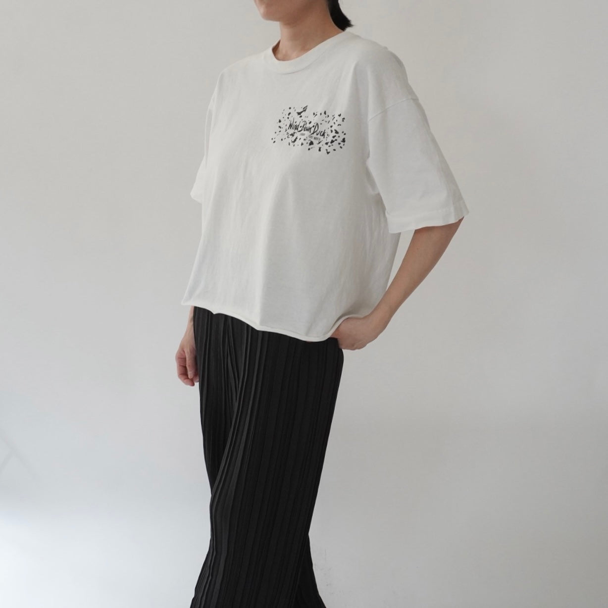 90s Printed Cut Off T-shirt Made in USA