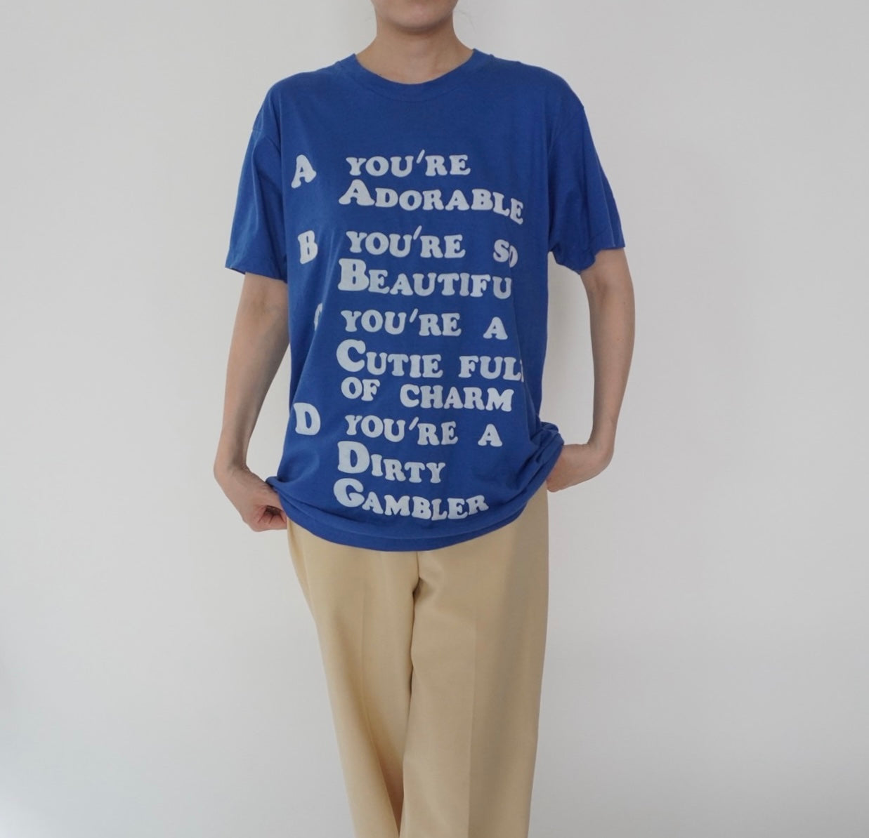 80s Printed T-shirt Made in USA