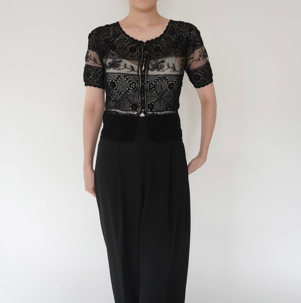 Crochet  Lace Design Top