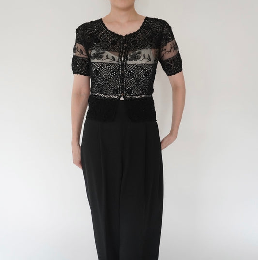 Crochet  Lace Design Top