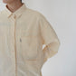 90s Ivory Cotton Shirt