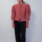 80s Embroidery Knit Cardigan