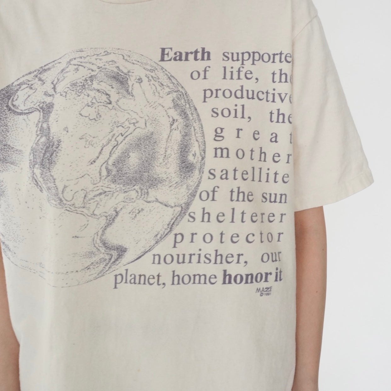 90s Printed T-shirt Made in USA