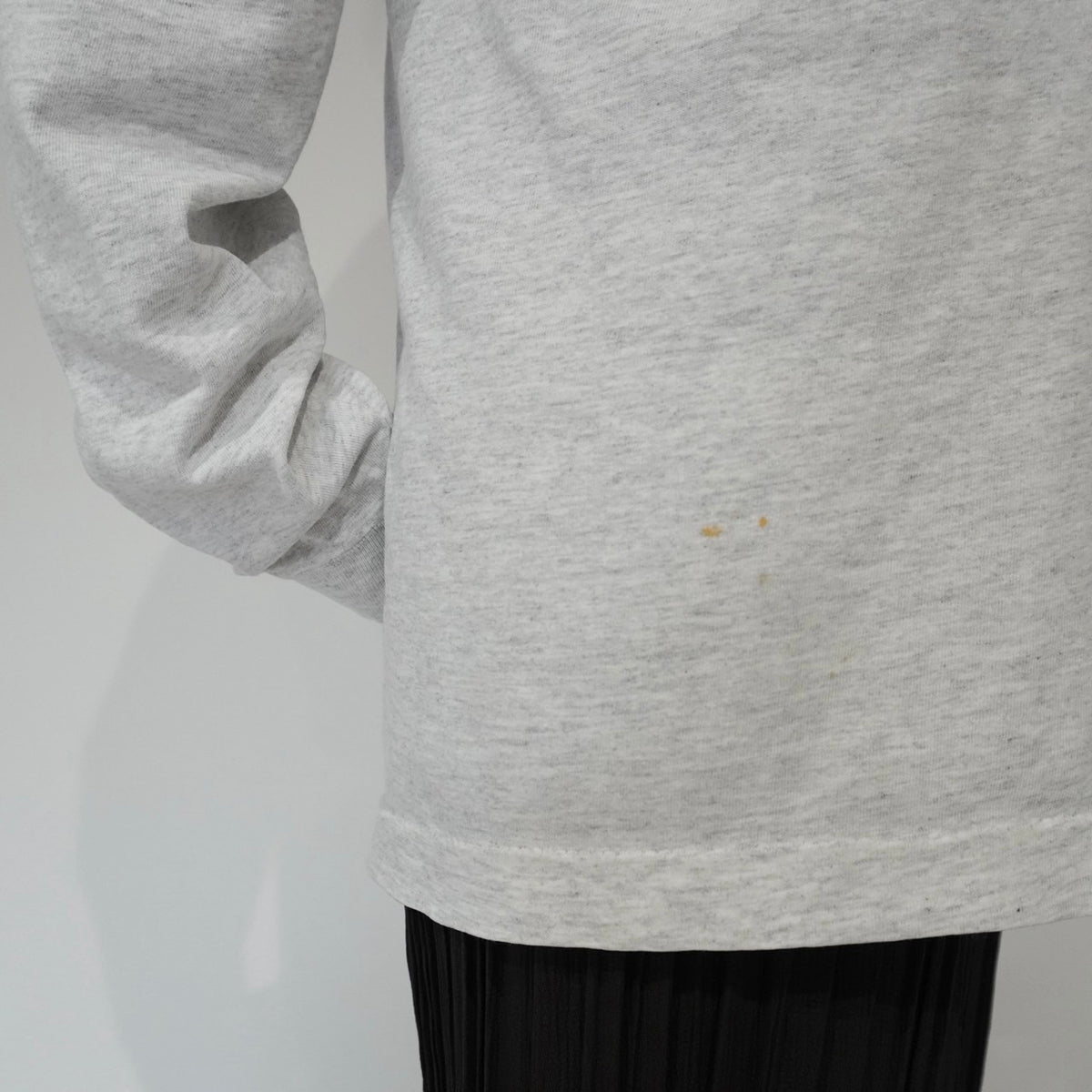 00s Embroidery Long Sleeves T-shirt Made in USA