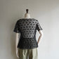 90s Black Lace Blouse