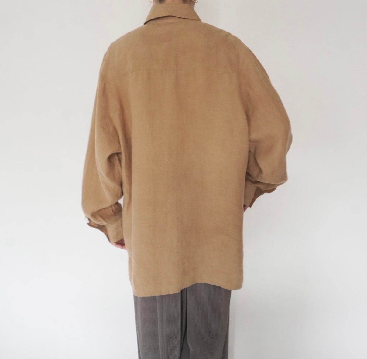 90s Oversized Linen Shirt