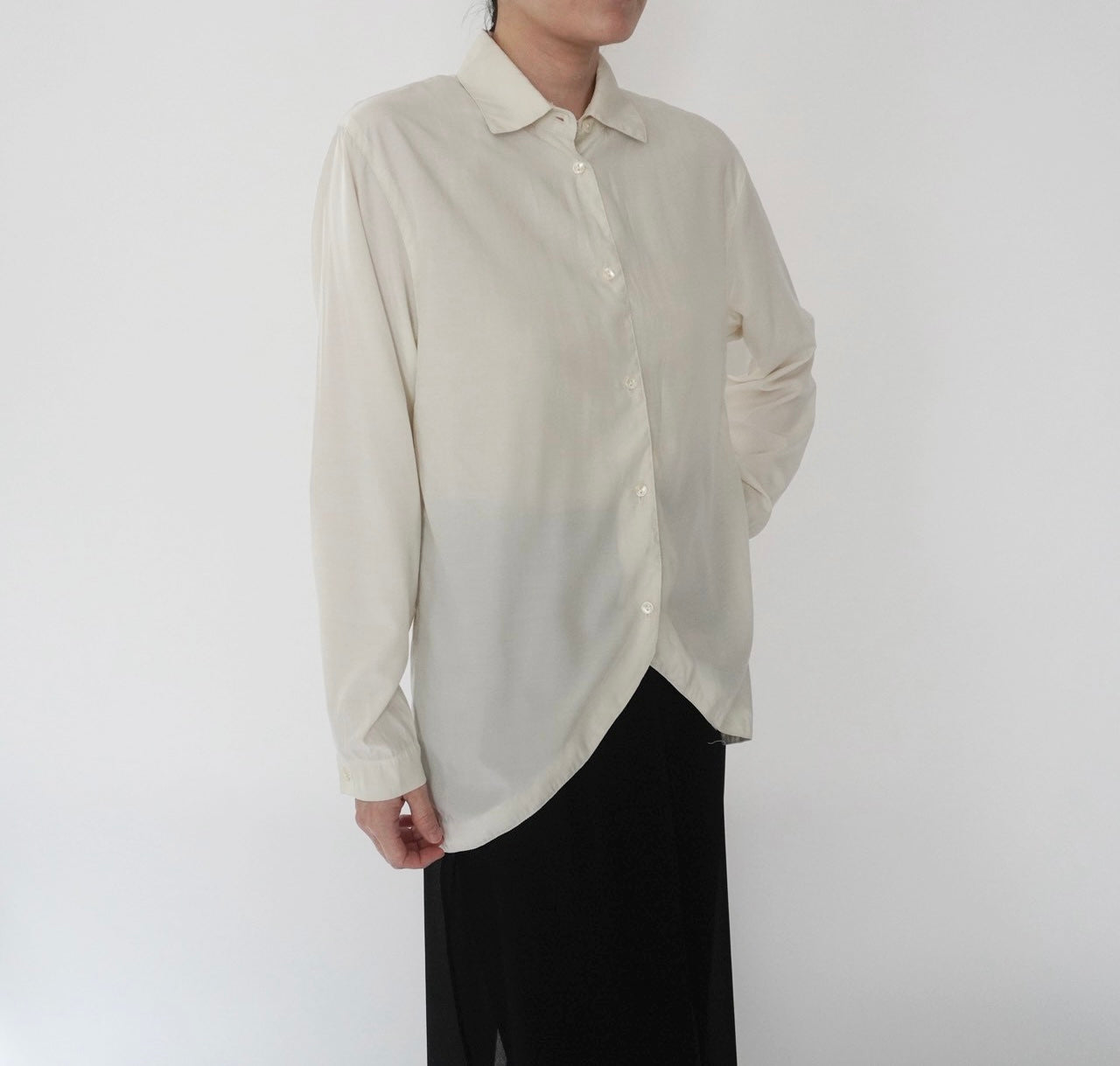 80s "finity x SAKS FIFTH AVENUE" Design Shirt Made in USA