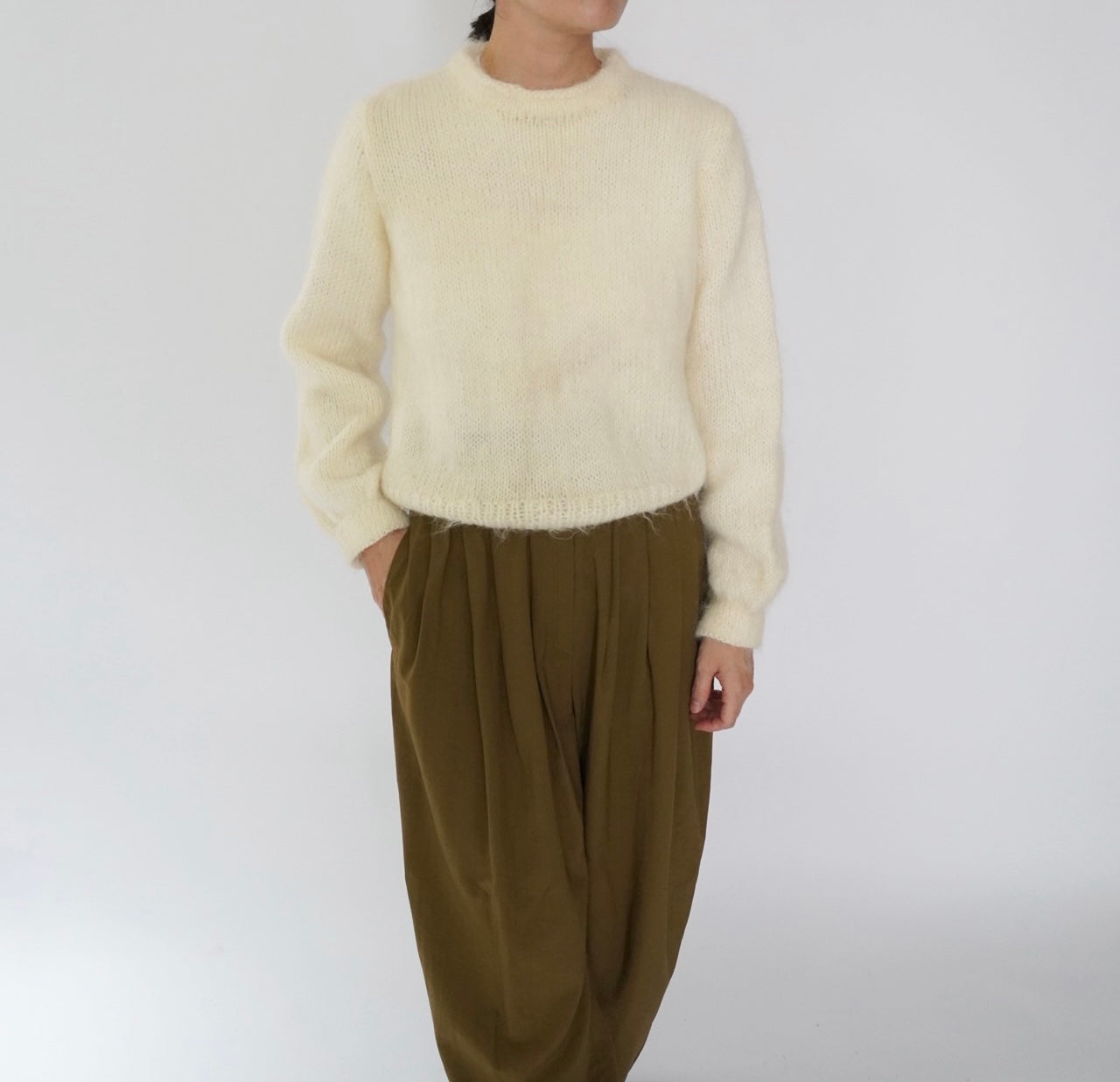 80s Ivory Knit