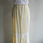 80s Design Maxi Skirt Made in USA