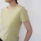 90s Silk Ribbed Top