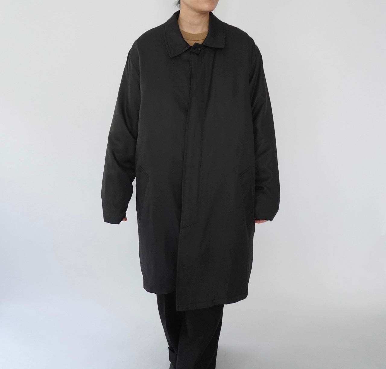 90s Black Light Coat