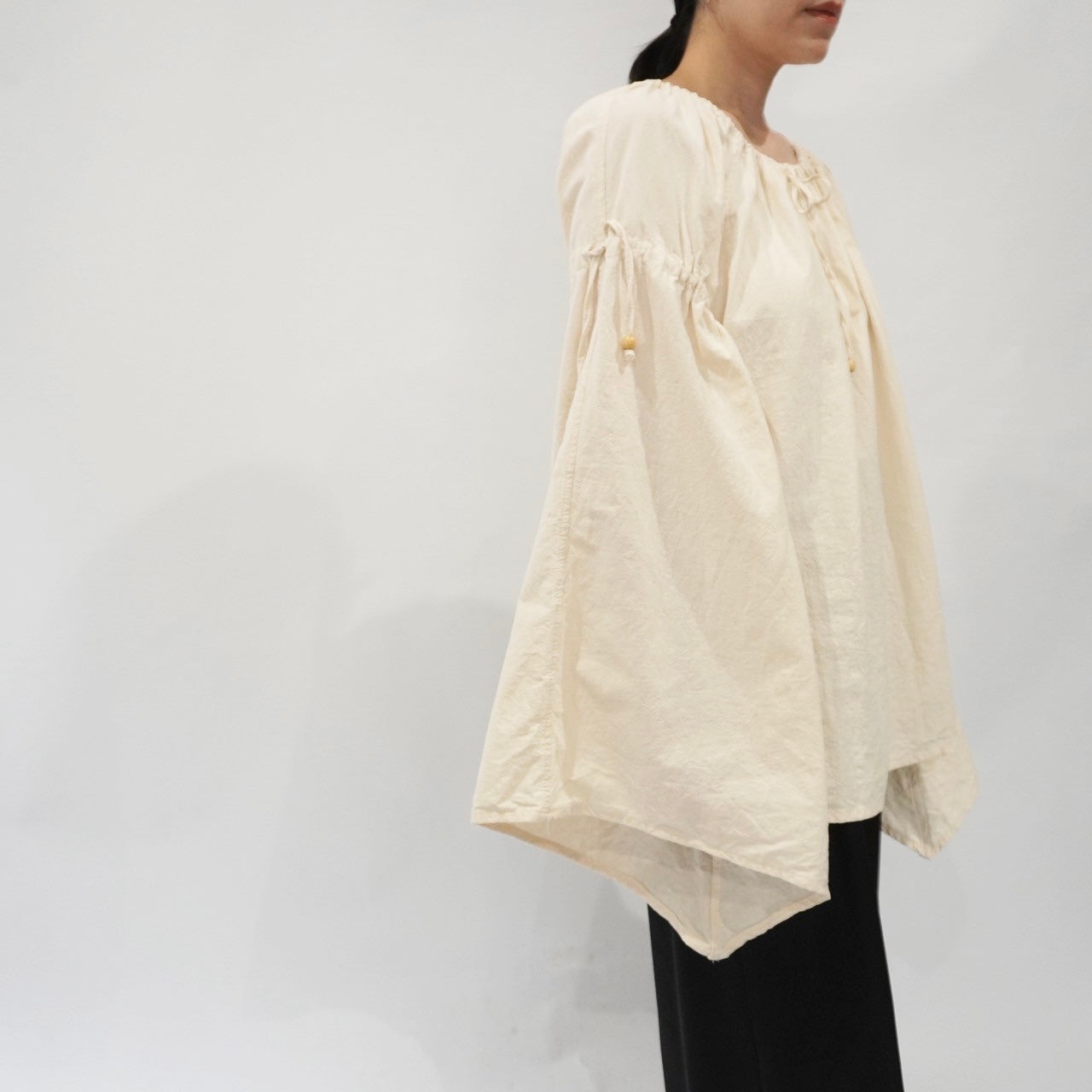 90s Cotton Ivory Tunic