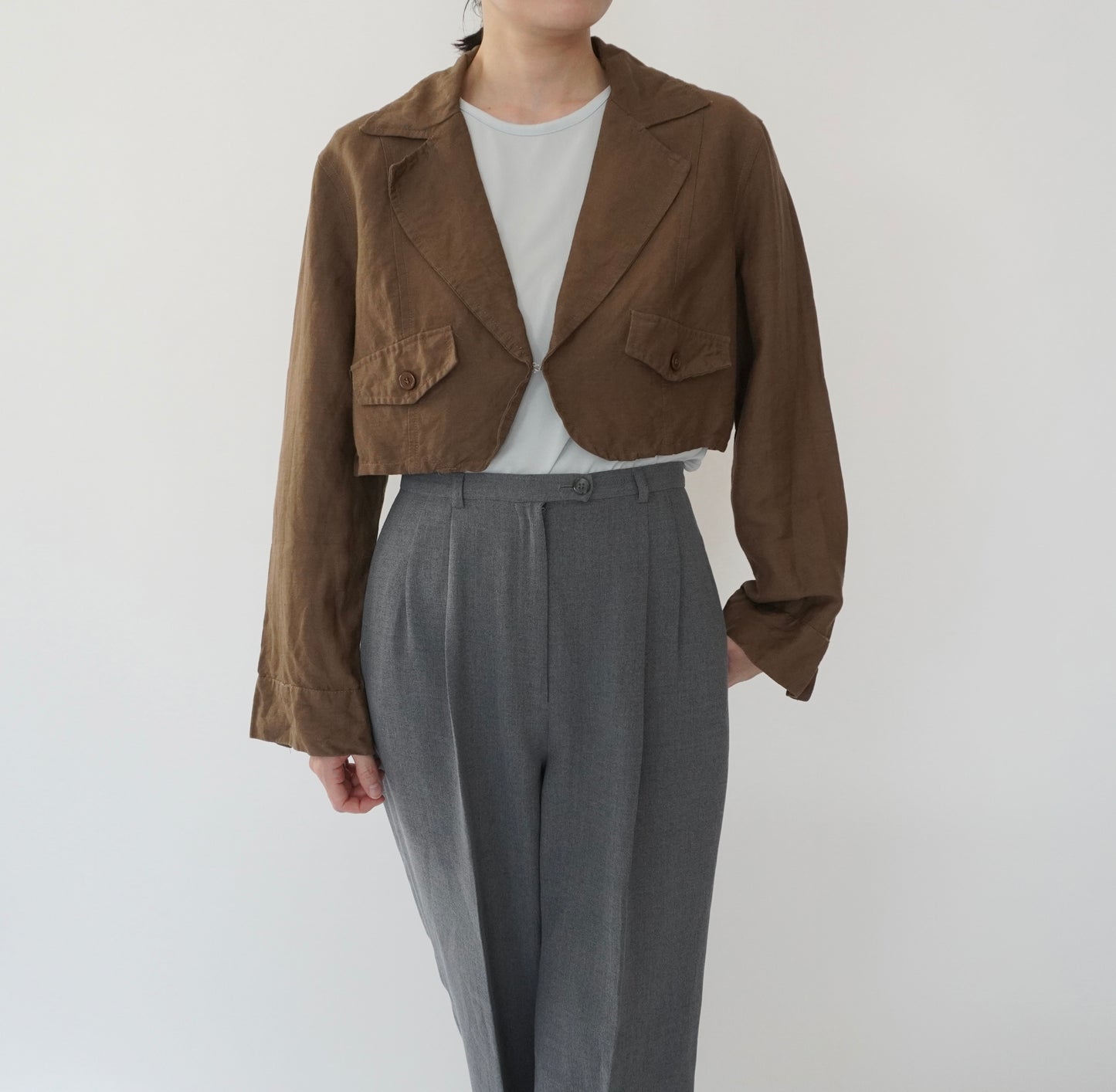 90s Cropped Light Jacket